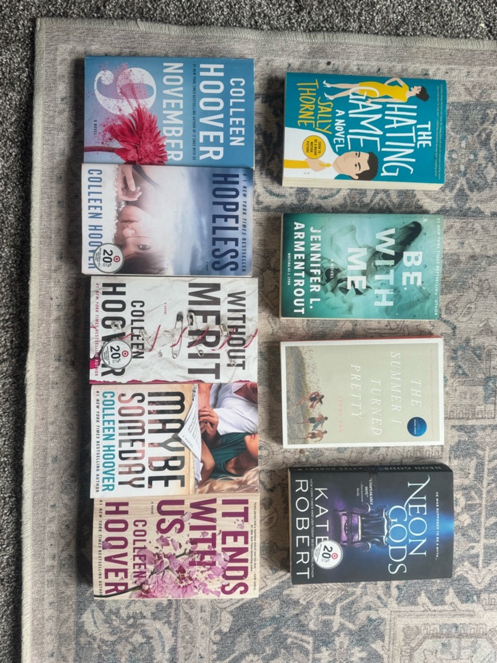 Collection of Contemporary Paperback fiction romance novels young adult
